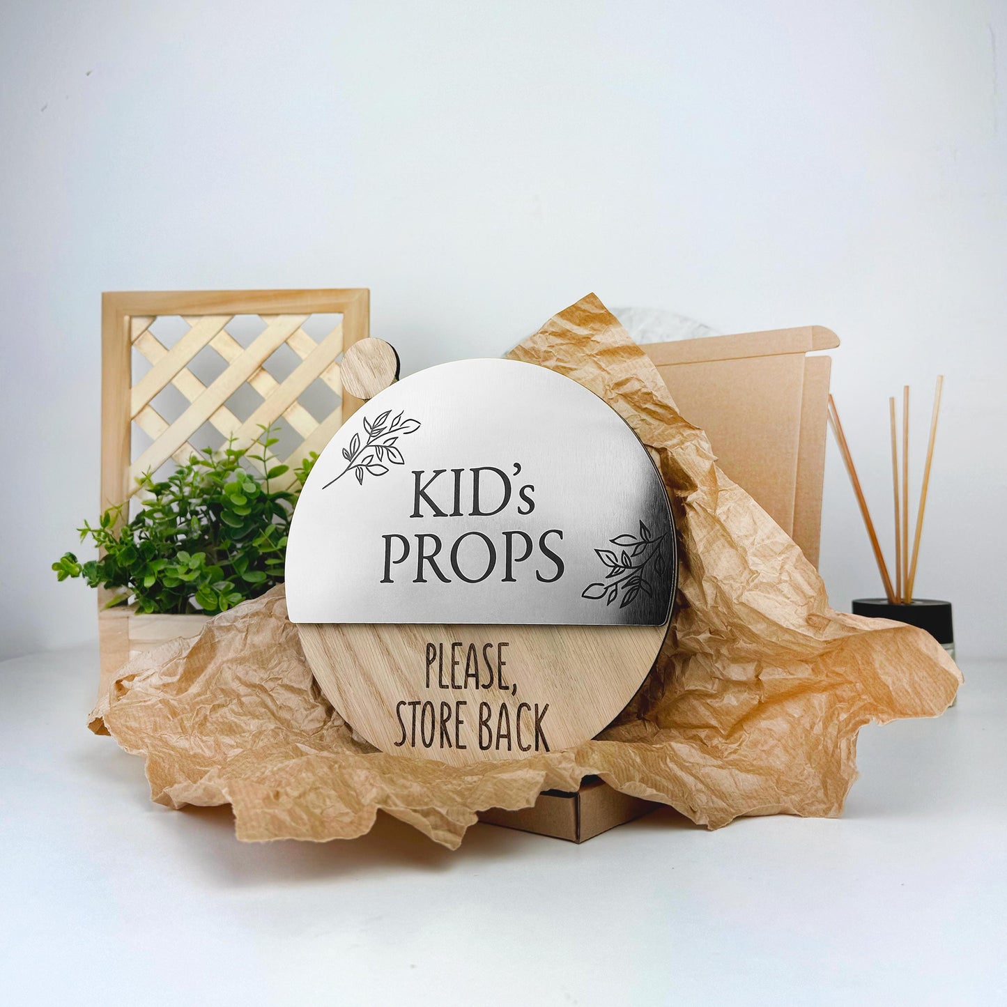 Personalized Bedroom Door Sign, Custom Name Plate, Stylish Door Decor for Kids and Adults, Available in Large and Small Sizes