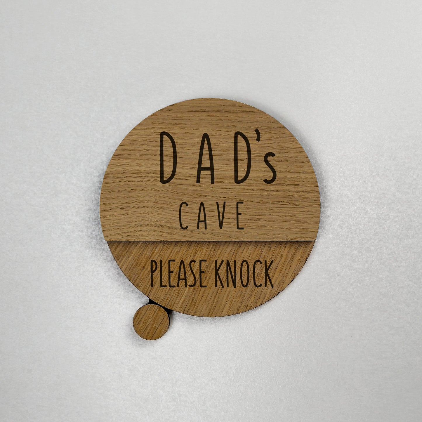 Personalized Dad's Cave Door Sign, Man Cave Gift, Dad Birthday Gift, Custom Sign for Bar Game Poker Billiard Room, Christmas Gift for Dad