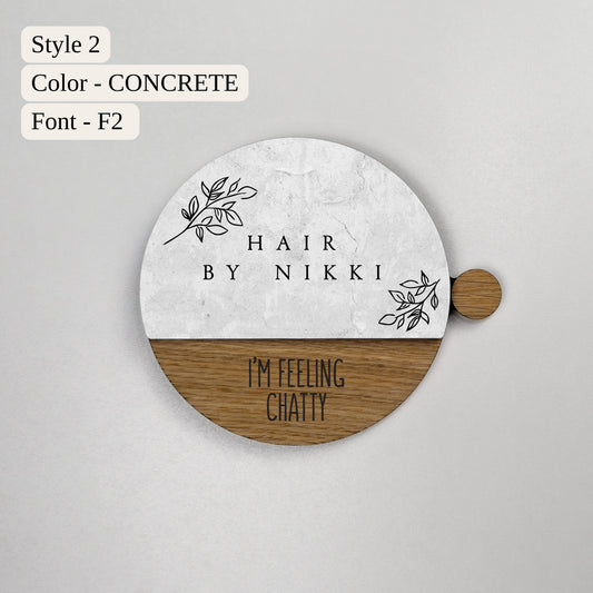 Custom Laser Cut, Beauty Salon Sign, Business Name Sign, Clinic Sign, Reception Logo Sign, Hair Salon Sign