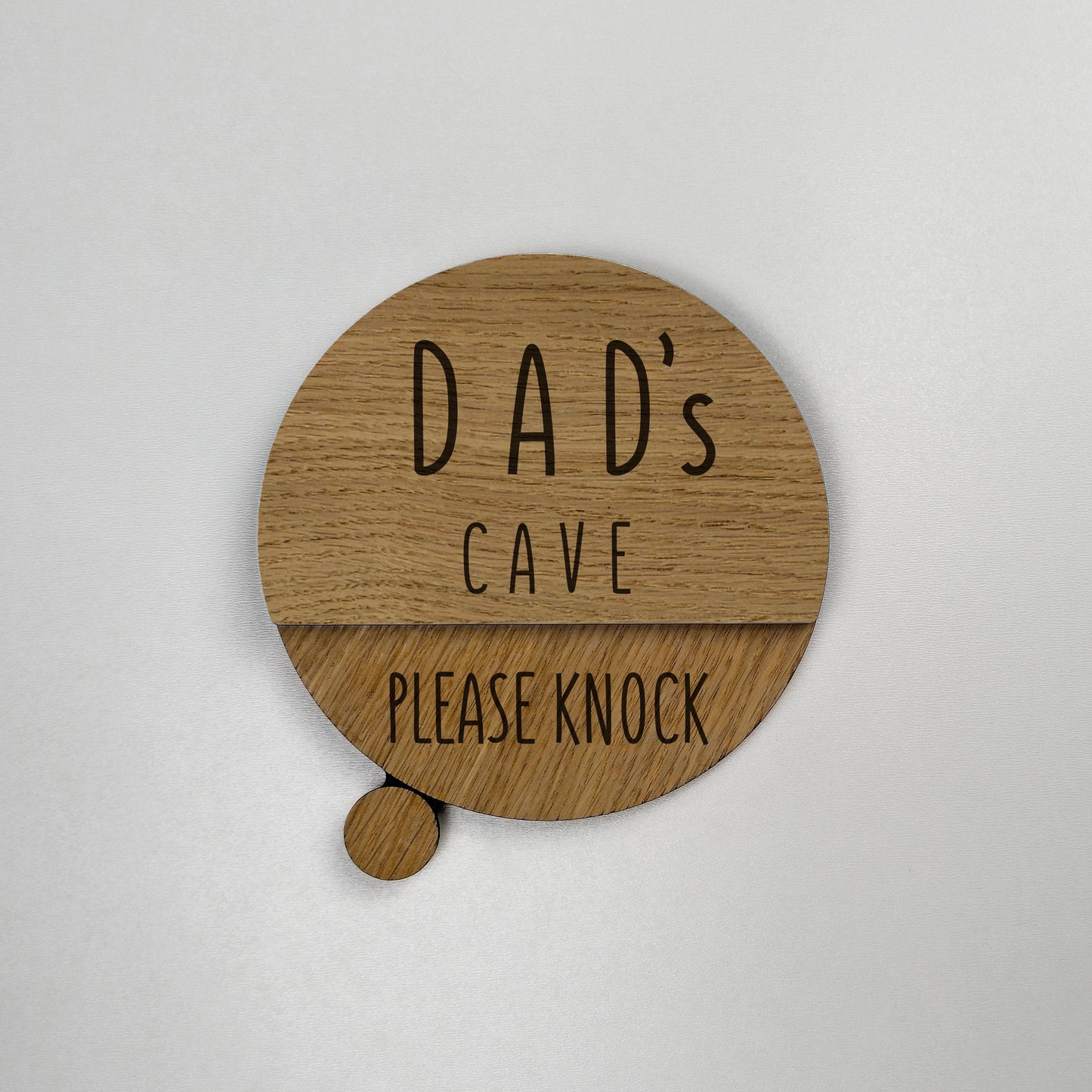 Personalized Dad's Cave Door Sign, Man Cave Gift, Dad Birthday Gift, Custom Sign for Bar Game Poker Billiard Room, Christmas Gift for Dad